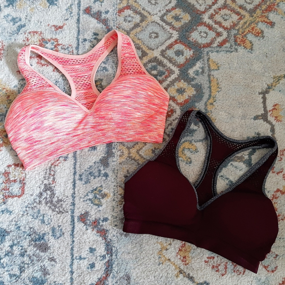 2 VS PINK Sports Bras